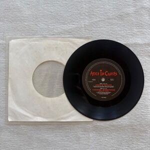 Alice In Chains Angry Chair 7" Vinyl UK 1993 Columbia I Know Somethin Bout You
